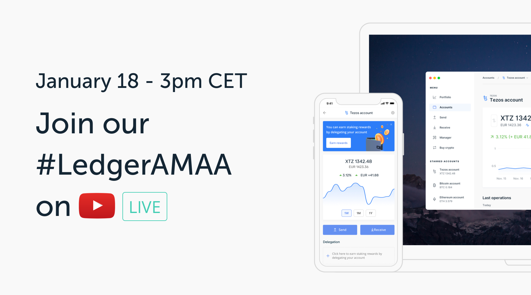 Ledgers Hosting its First Ask Me Anything (AMA): Join us on 18 January!