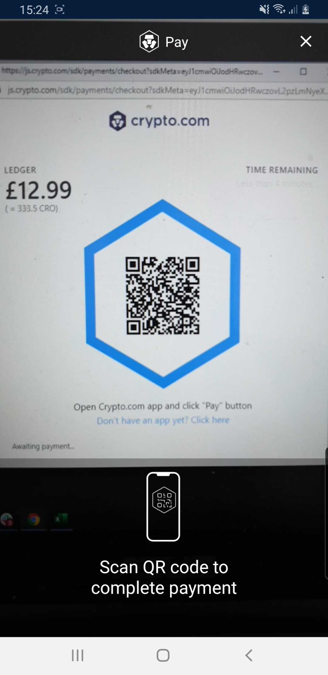 how to pay with crypto.com card