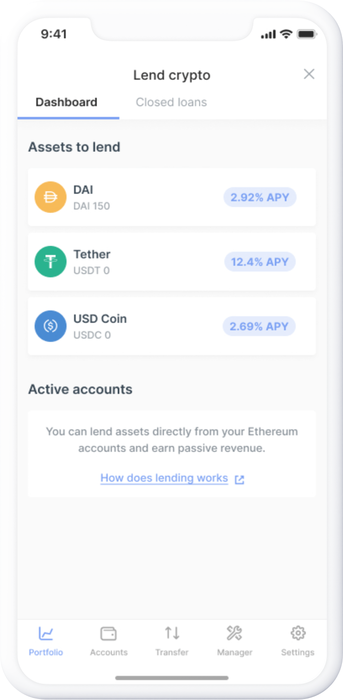 Grow your crypto assets