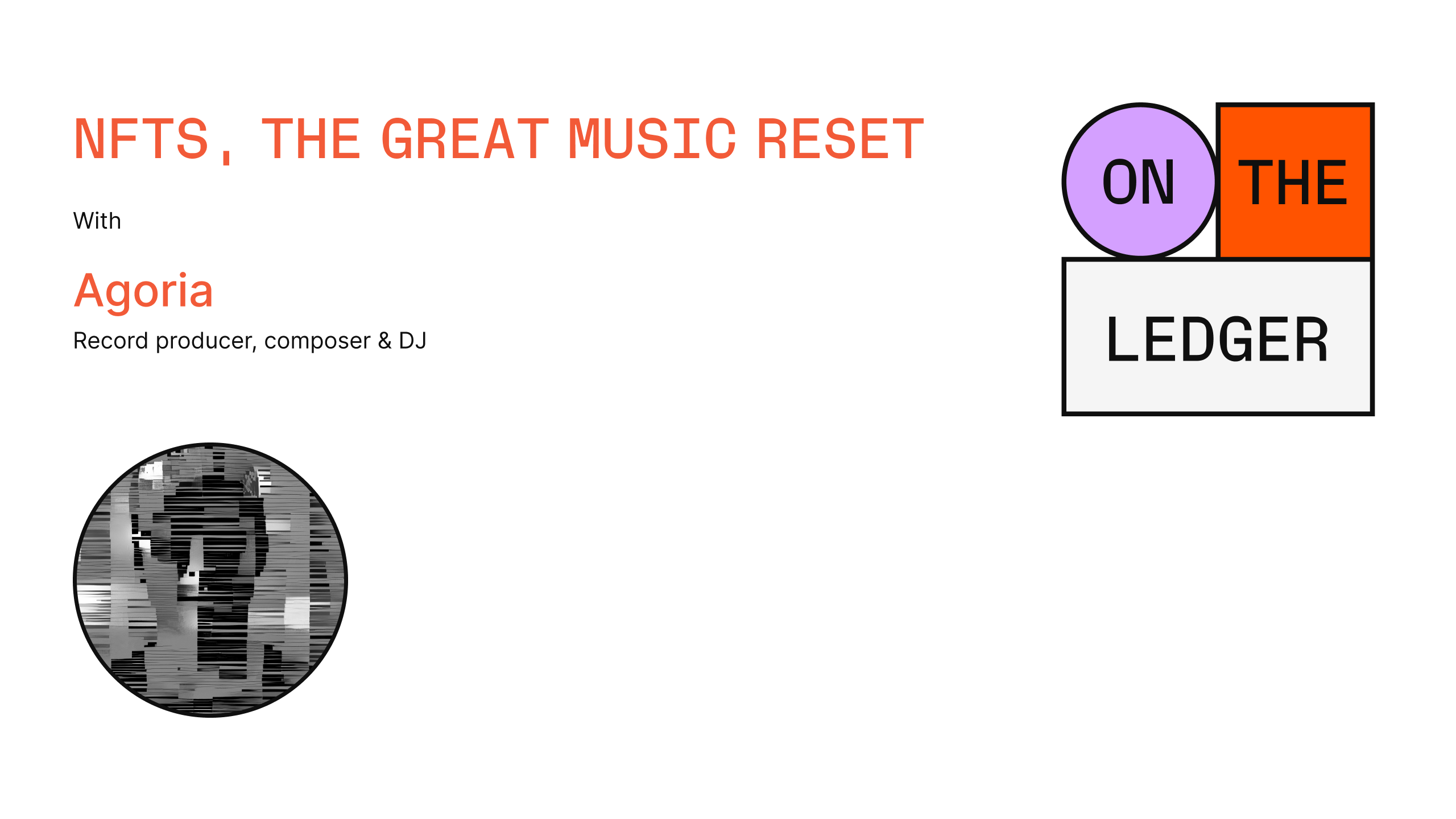 NFTs: the Great music reset w/ Agoria