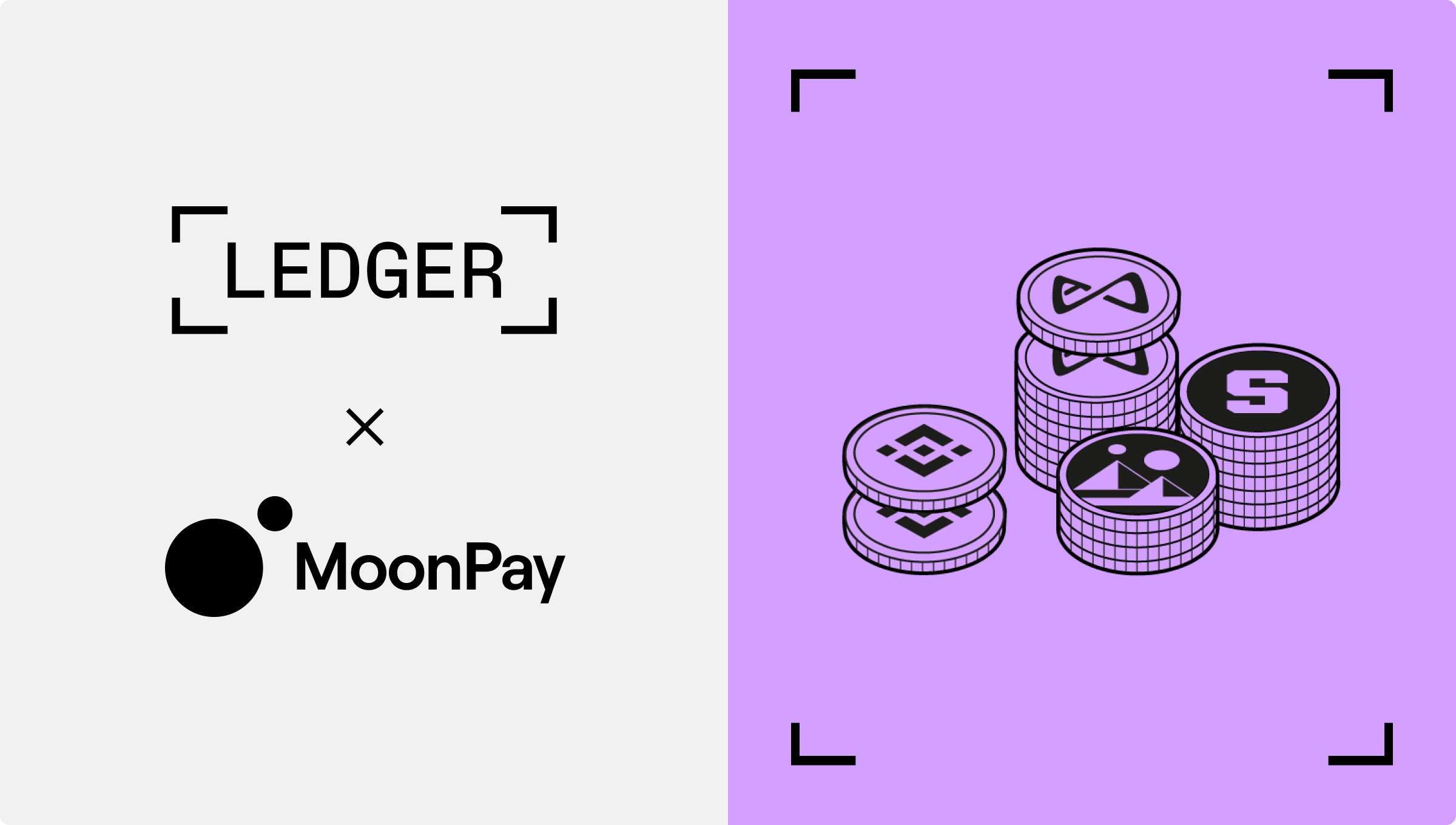 MoonPay is now available through Ledger for more coins and more countries