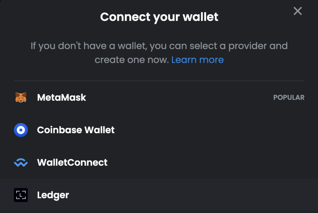 Better still, you can use multiple Ledger devices with the Extension. Switching between your separate devices - and the accounts within them - is easy! This means you can keep a cold wallet vault, a burner account and more, using the extension to flick between them.
